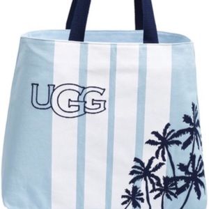 Uggs canvas beach bag NWT